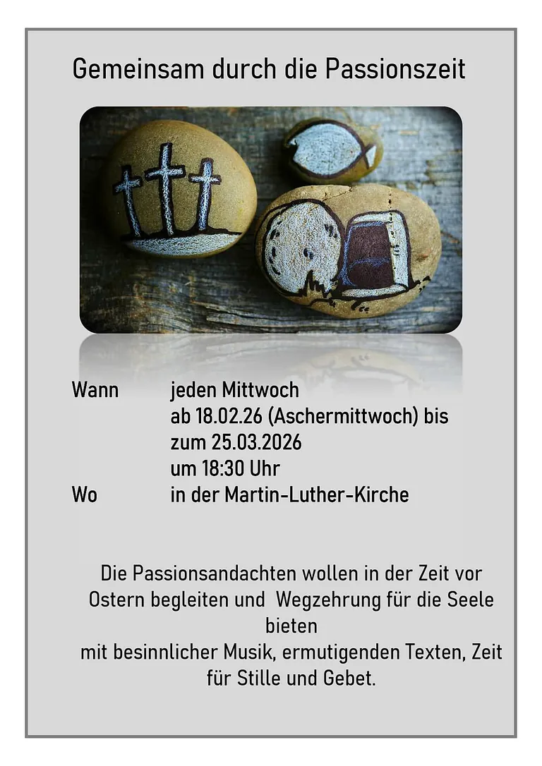 Passionsandachten 2026